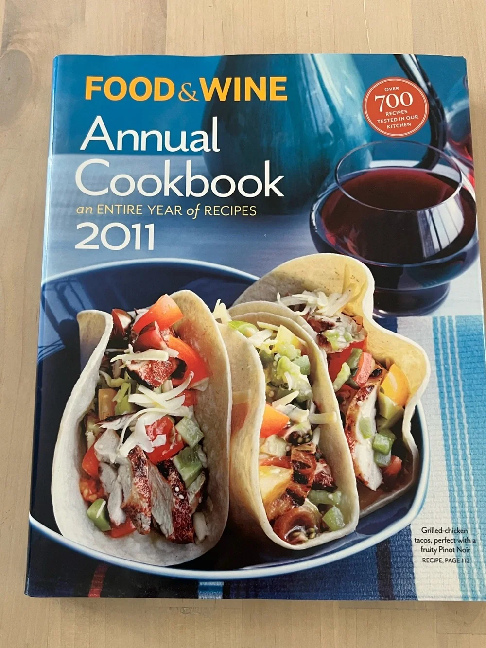 Food & Wine Annual Recipe Collection - Blue Cover